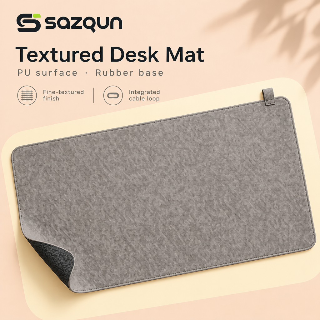 sazqun™ Premium Desk Mat — overview