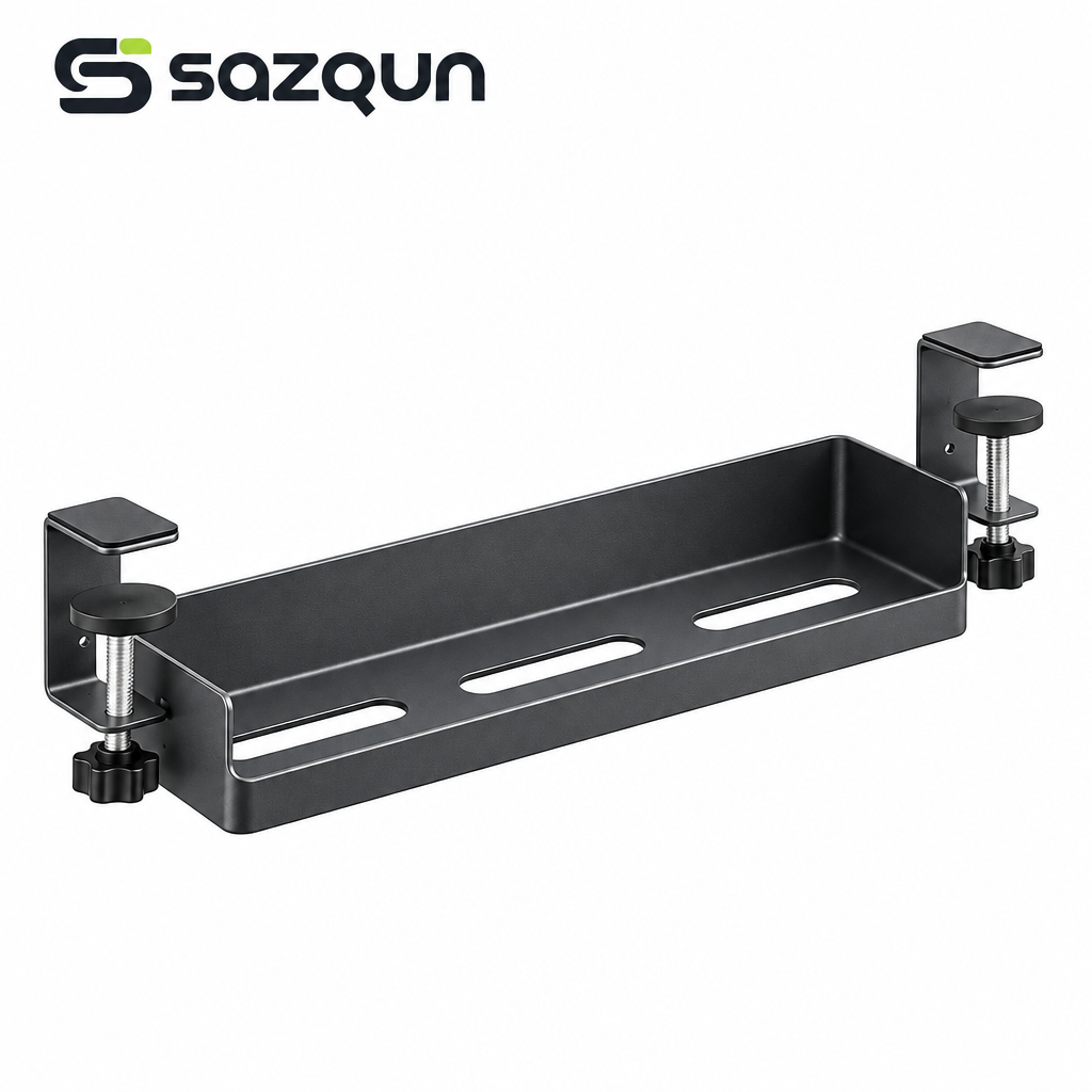 sazqun™ Under Desk Cable Management Tray — main product view
