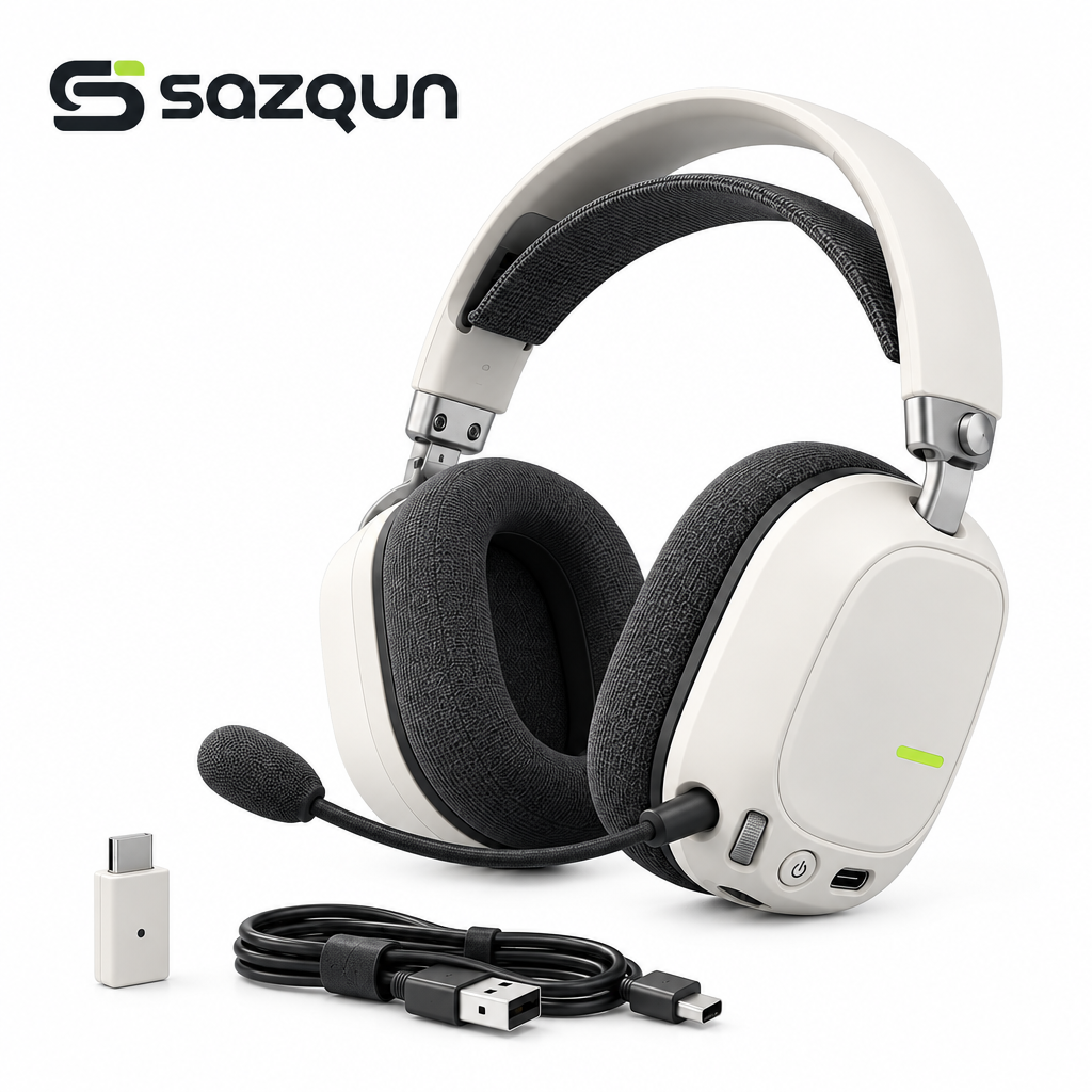 sazqun™ Wireless Noise Cancelling Headphones — main product view