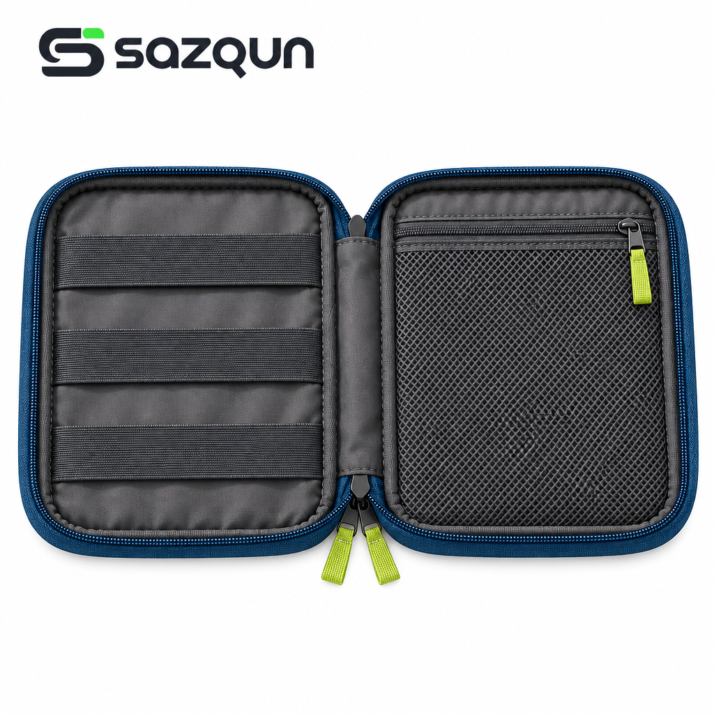 sazqun™ Electronics Storage Carrying Case — main product view